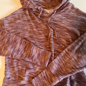 Women's Purple Hooded Sweater